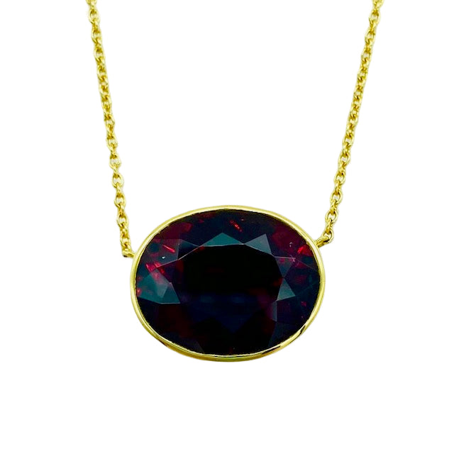 Divinity Necklace in Rubellite