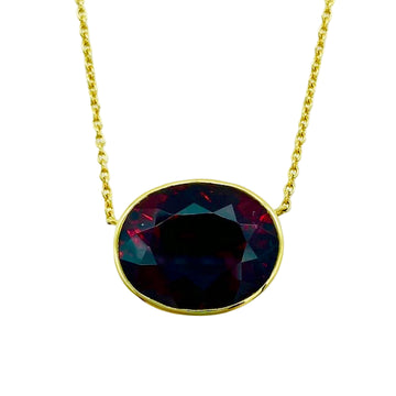 Divinity Necklace in Rubellite