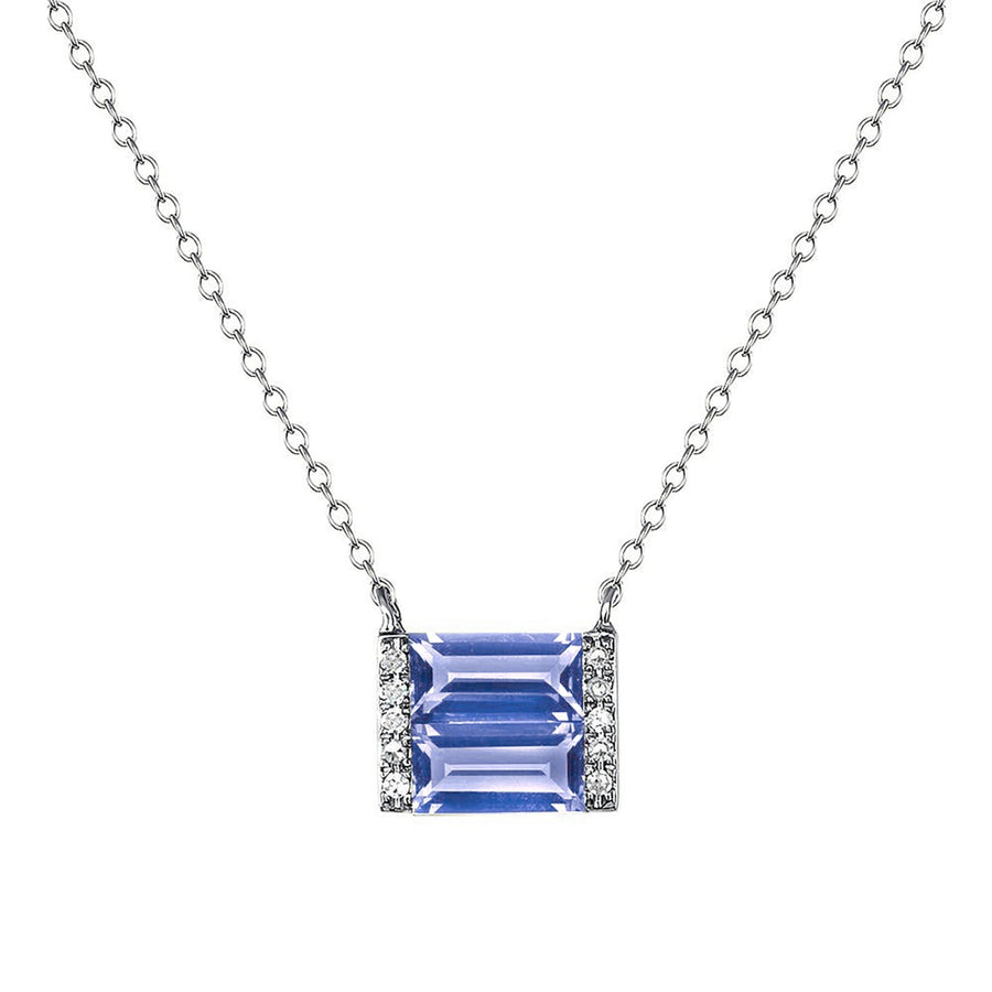 Shine Tanzanite Necklace - Ele Keats Jewelry