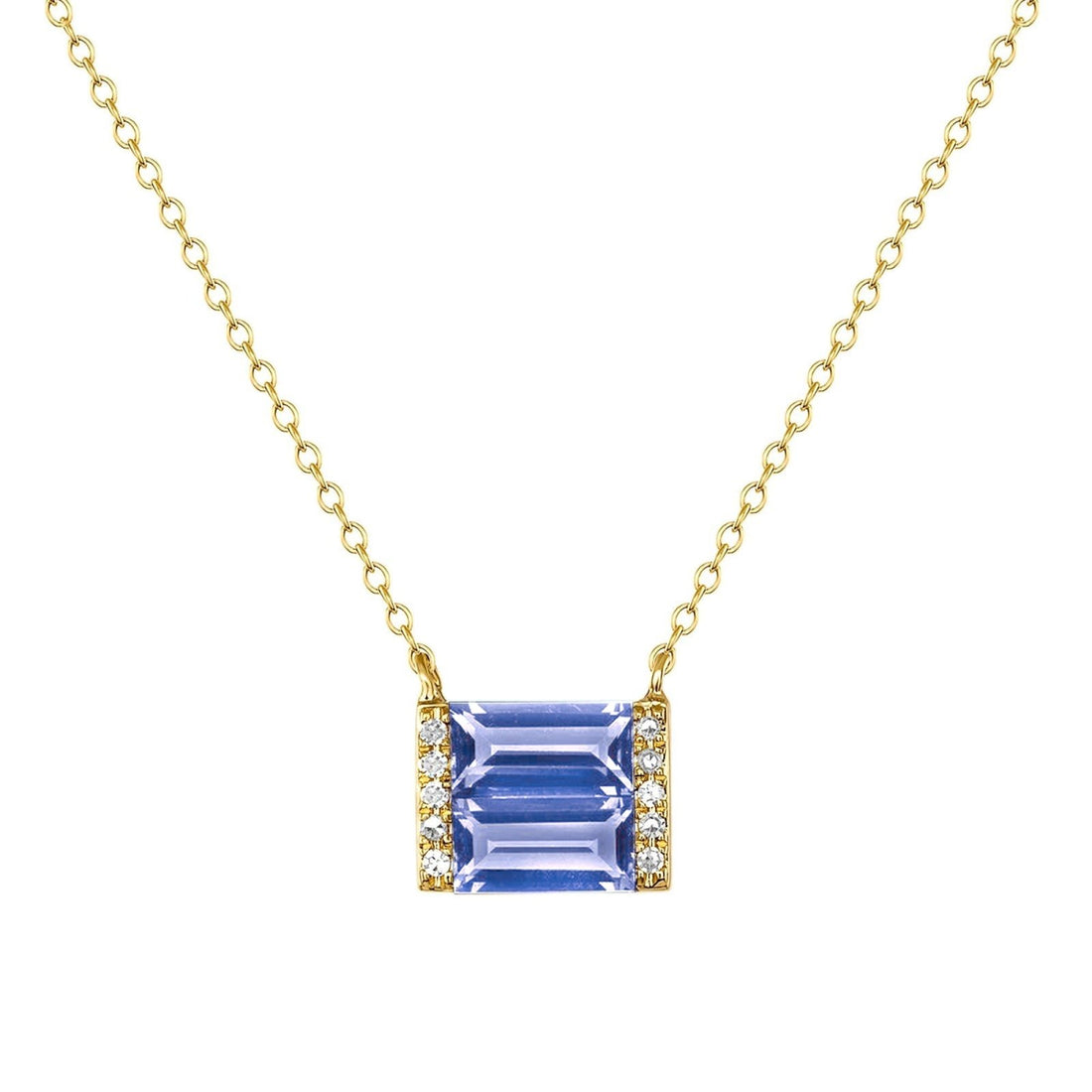 Shine Tanzanite Necklace - Ele Keats Jewelry