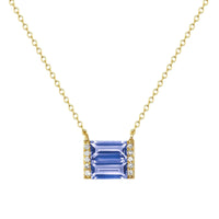 Shine Tanzanite Necklace - Ele Keats Jewelry