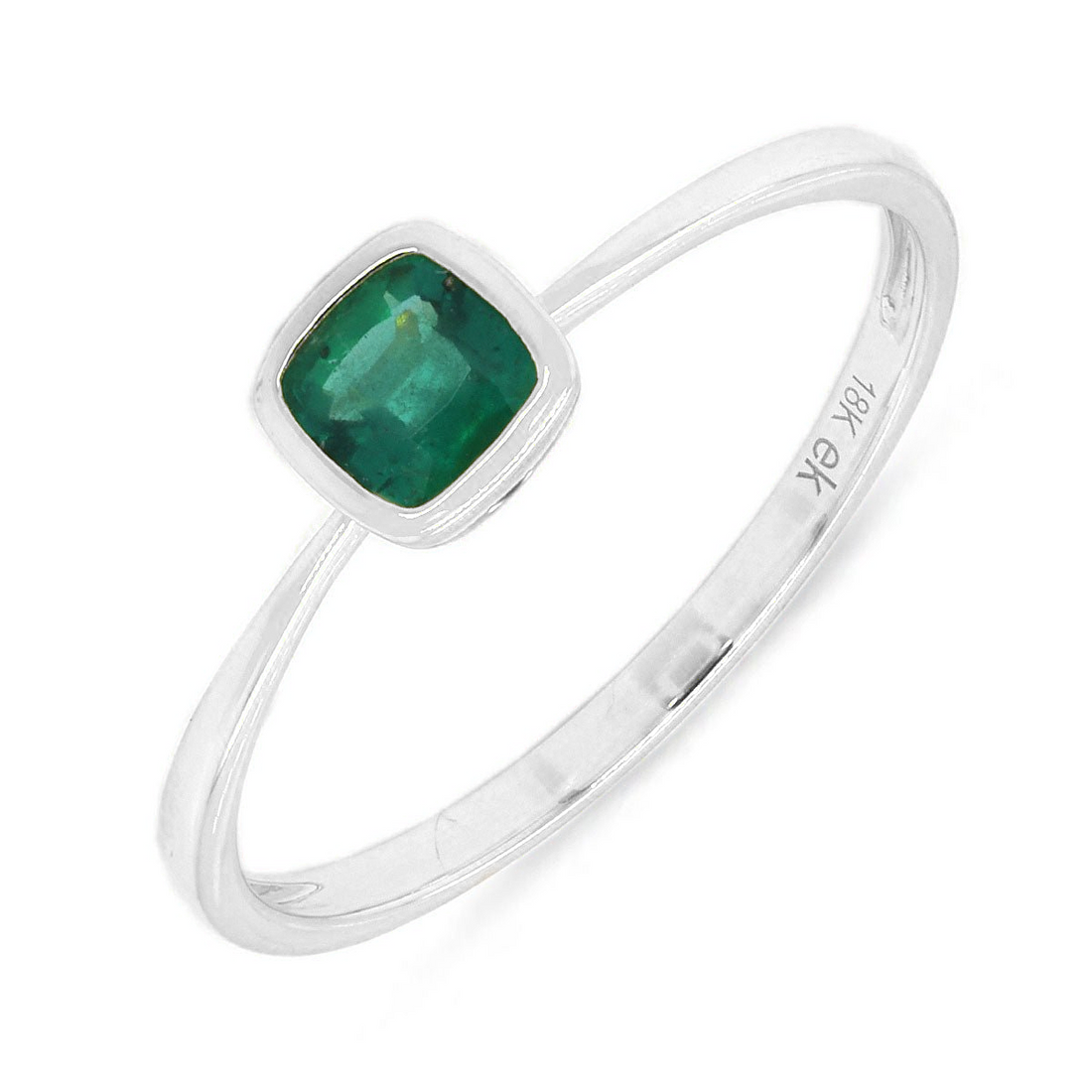 Simple Emerald Ring