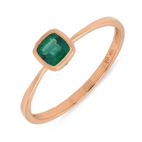 Simple Emerald Ring