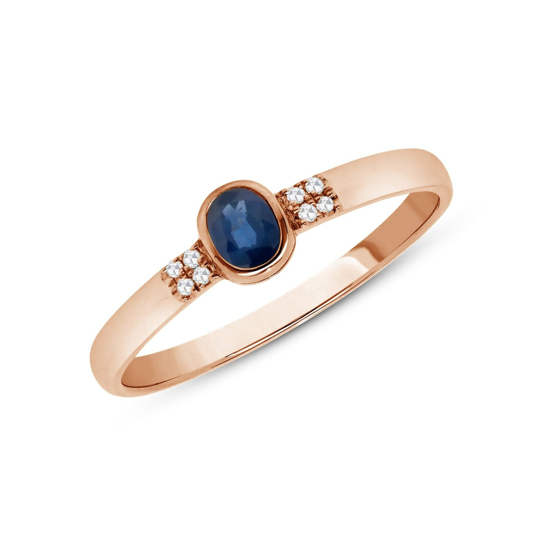 Sophia Blue Sapphire Ring - Ele Keats Jewelry