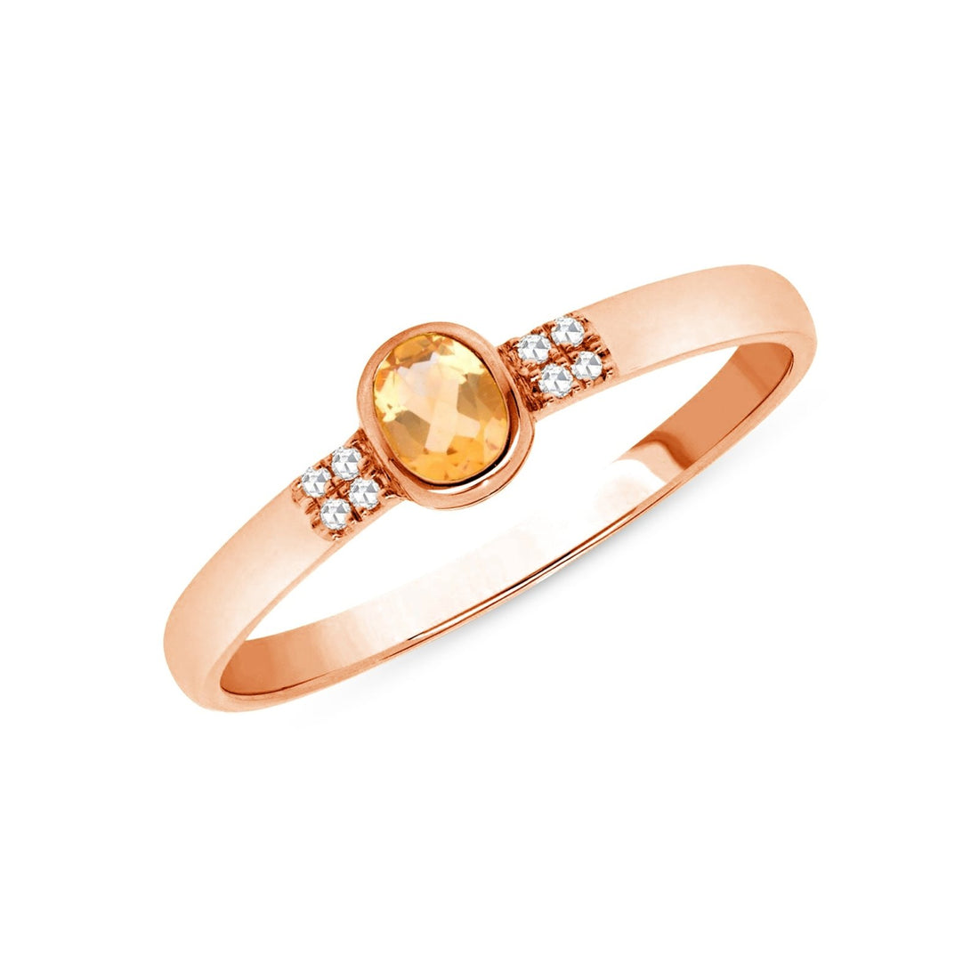 Sophia Citrine Ring - Ele Keats Jewelry