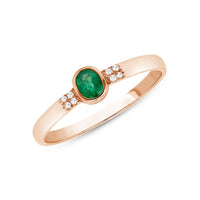 Sophia Emerald Ring - Ele Keats Jewelry