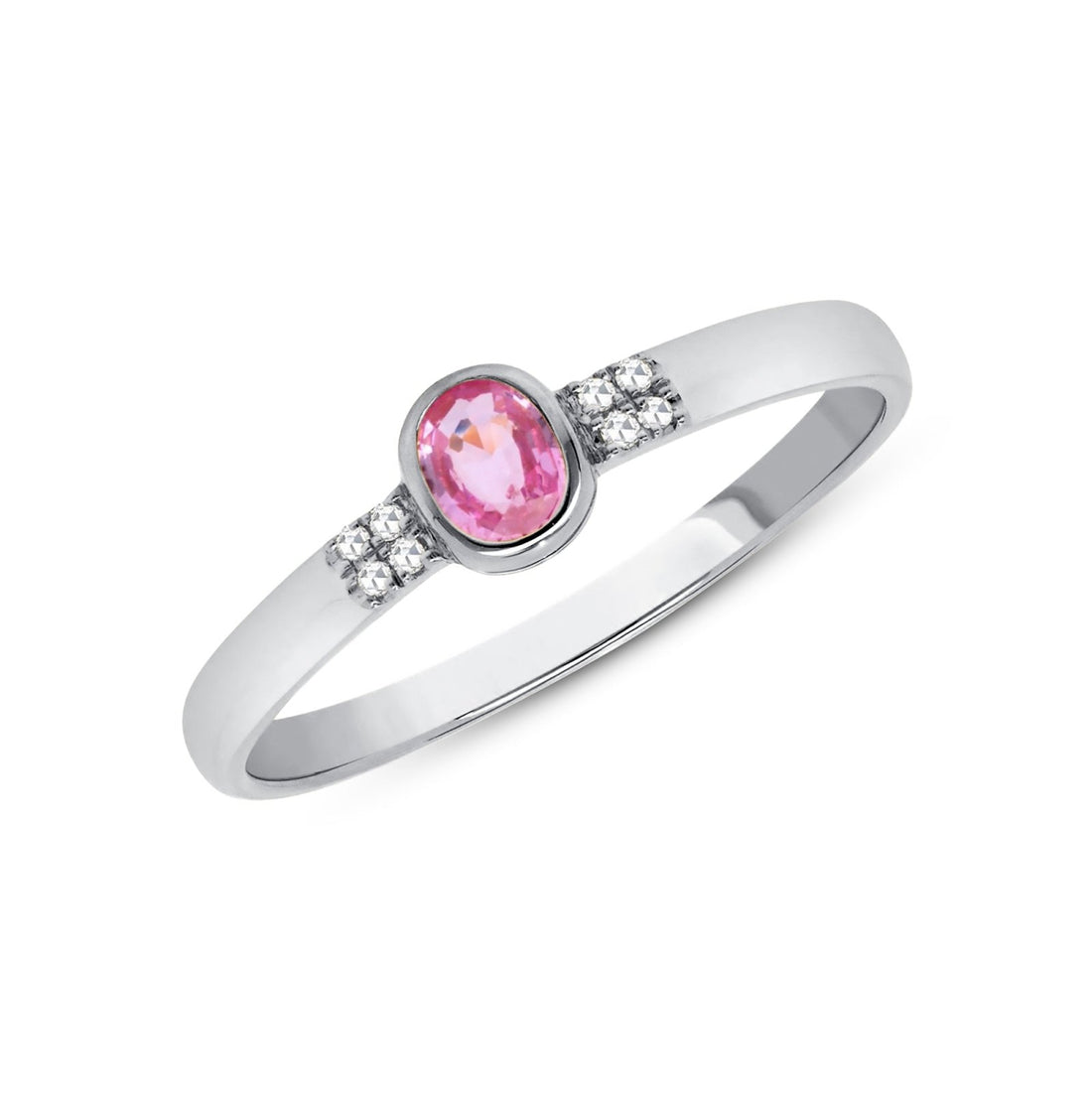 Sophia Pink Sapphire Ring - Ele Keats Jewelry