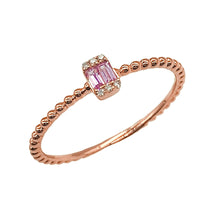 Tilly Pink Sapphire Ring - Ele Keats Jewelry