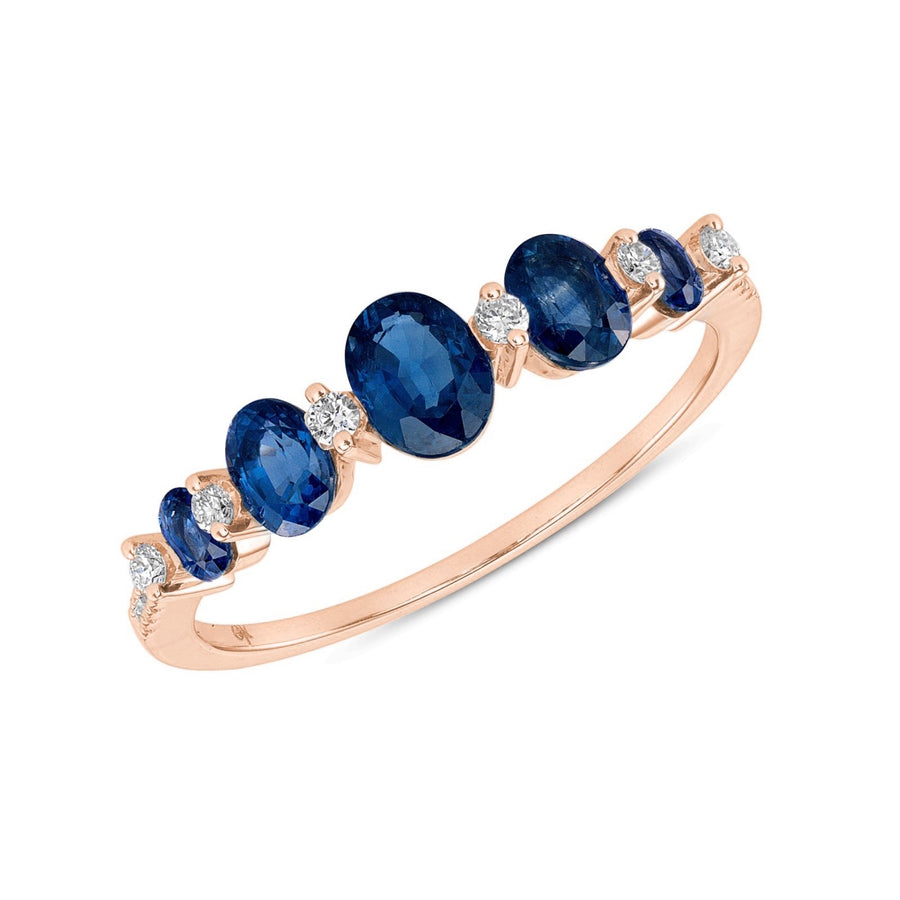 Windsor Blue Sapphire Ring - Ele Keats Jewelry