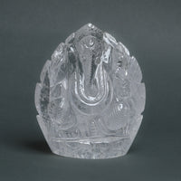 Clear Quartz Ganesha