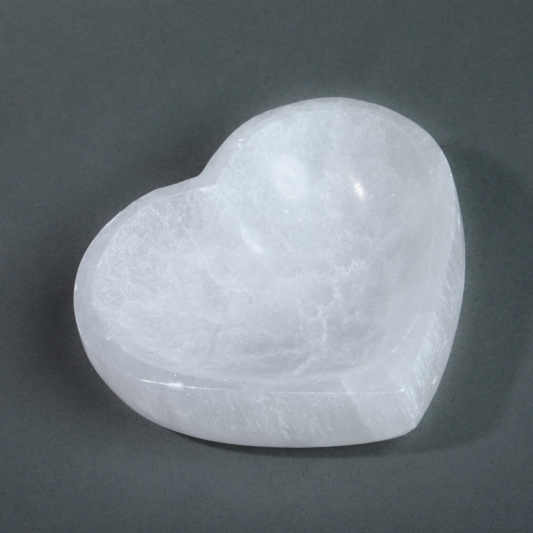 Selenite Heart Bowl