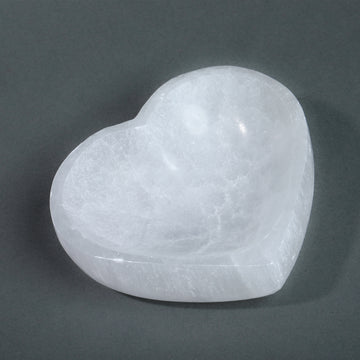 Selenite Heart Bowl
