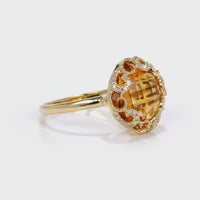 Regalia Citrine Ring