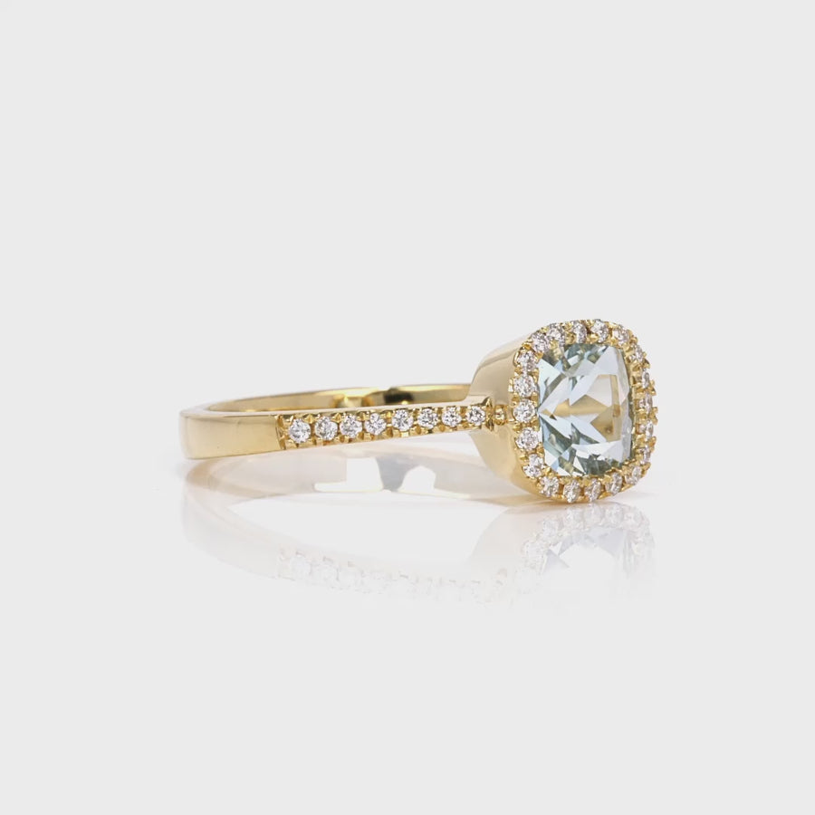 Adore Aquamarine Ring