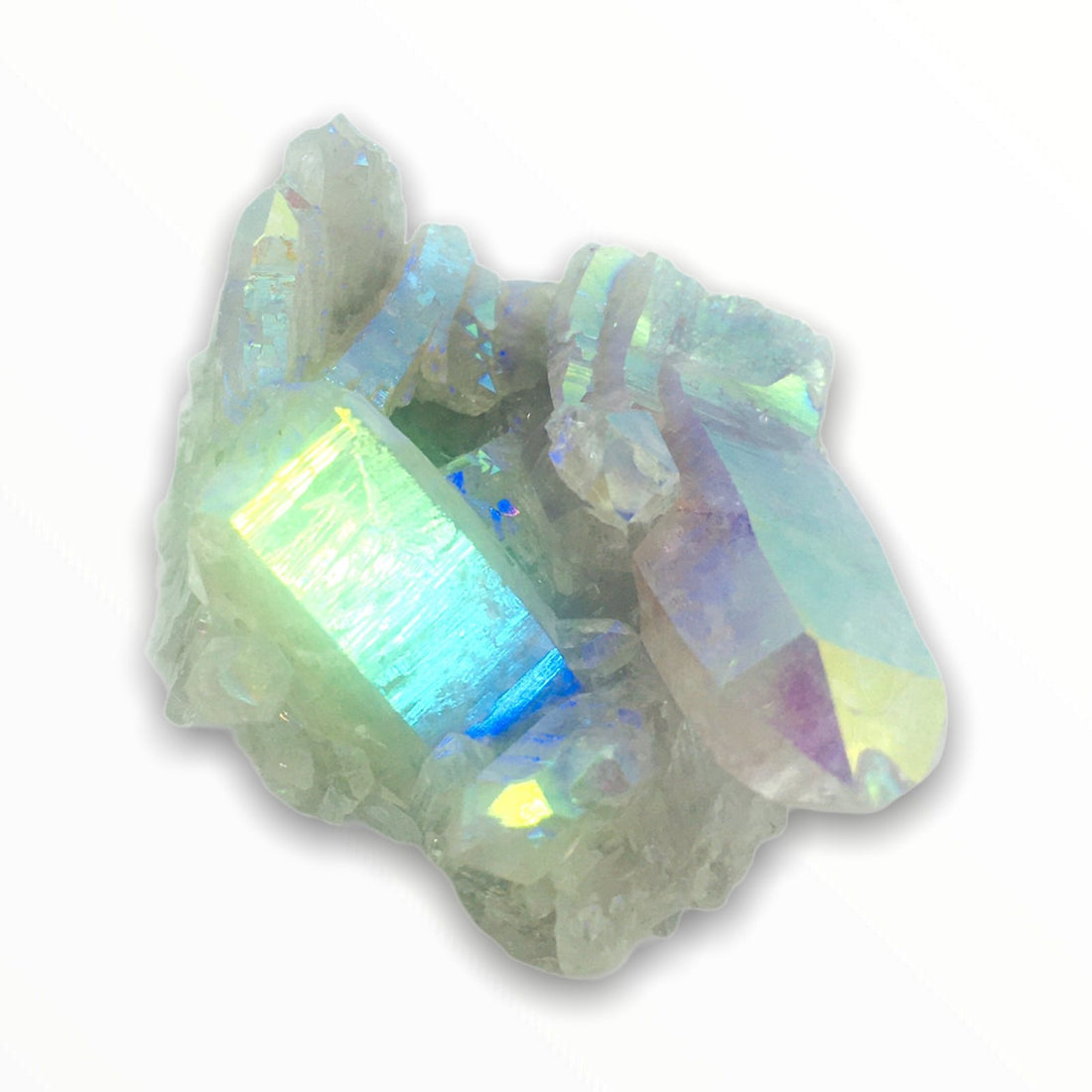 Angel Aura Quartz Cluster - Ele Keats Jewelry