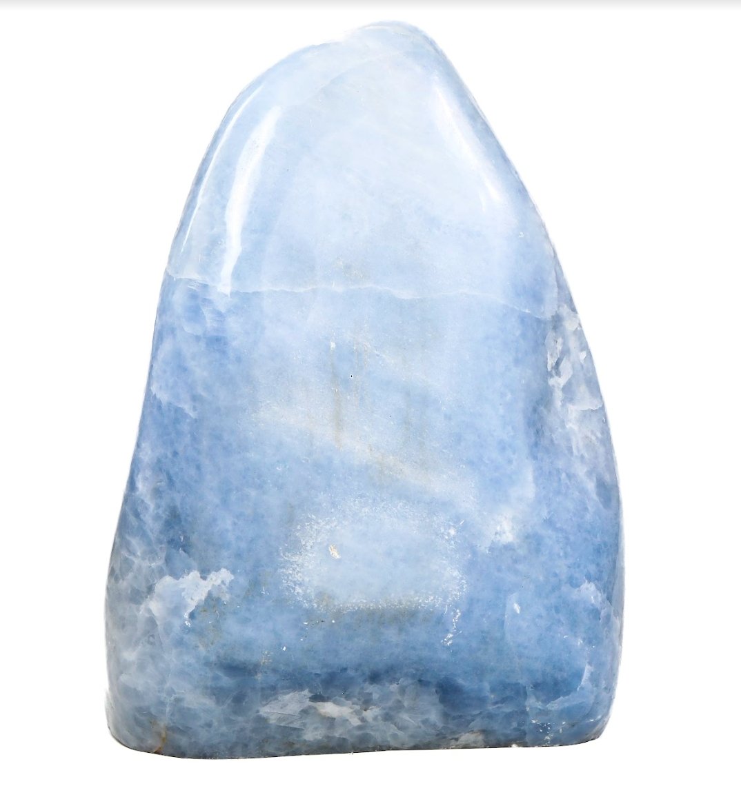 Blue Calcite Crystal - Ele Keats Jewelry