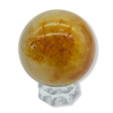 Carnelian Sphere - Ele Keats Jewelry