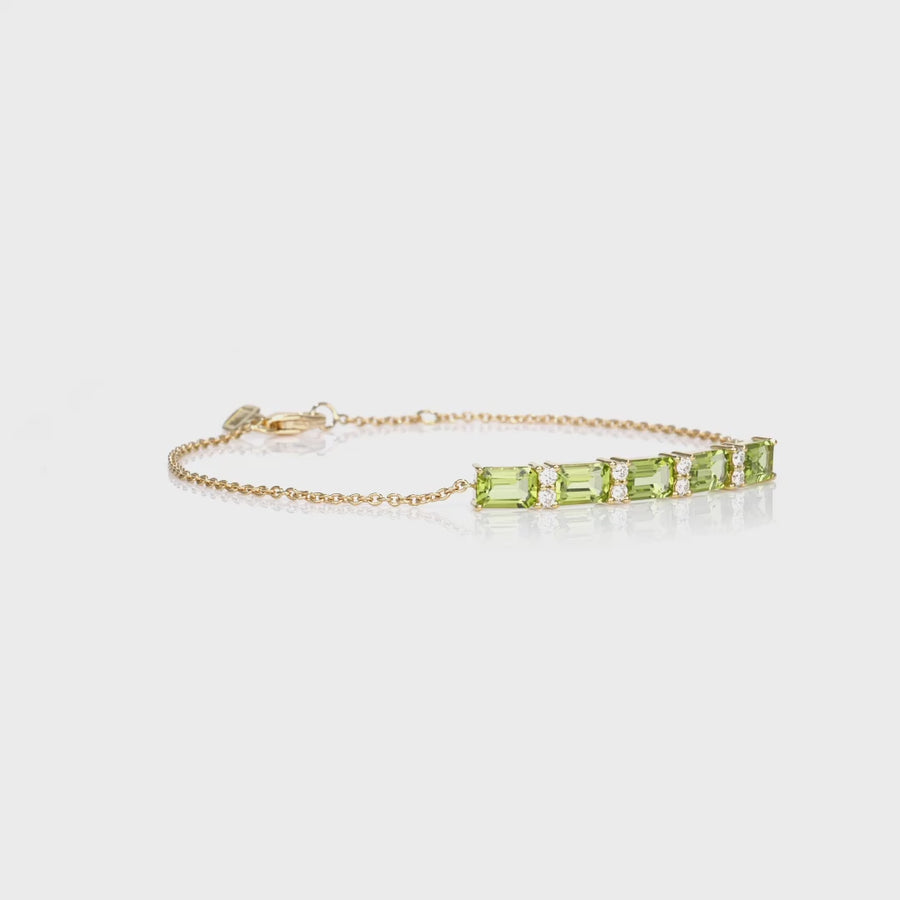 Wonder Peridot Bracelet