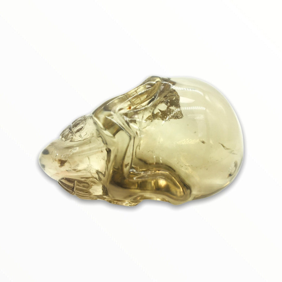 Citrine Two-Faced Skull - Ele Keats Jewelry