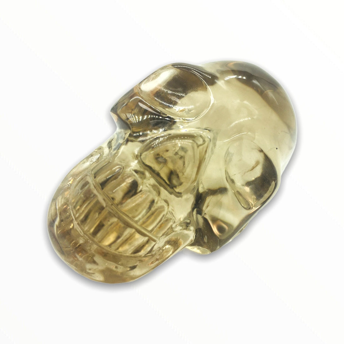 Citrine Two-Faced Skull - Ele Keats Jewelry