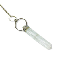 Crystal Pedulum - Ele Keats Jewelry