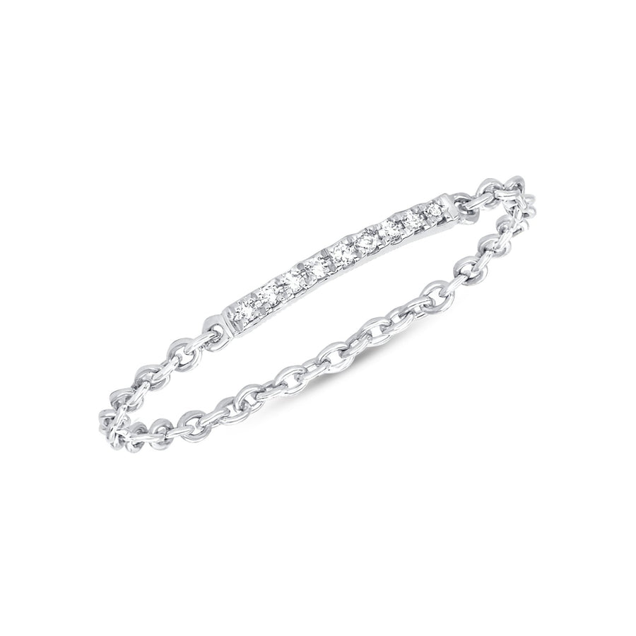 Diamond Chain Ringlet - Ele Keats Jewelry