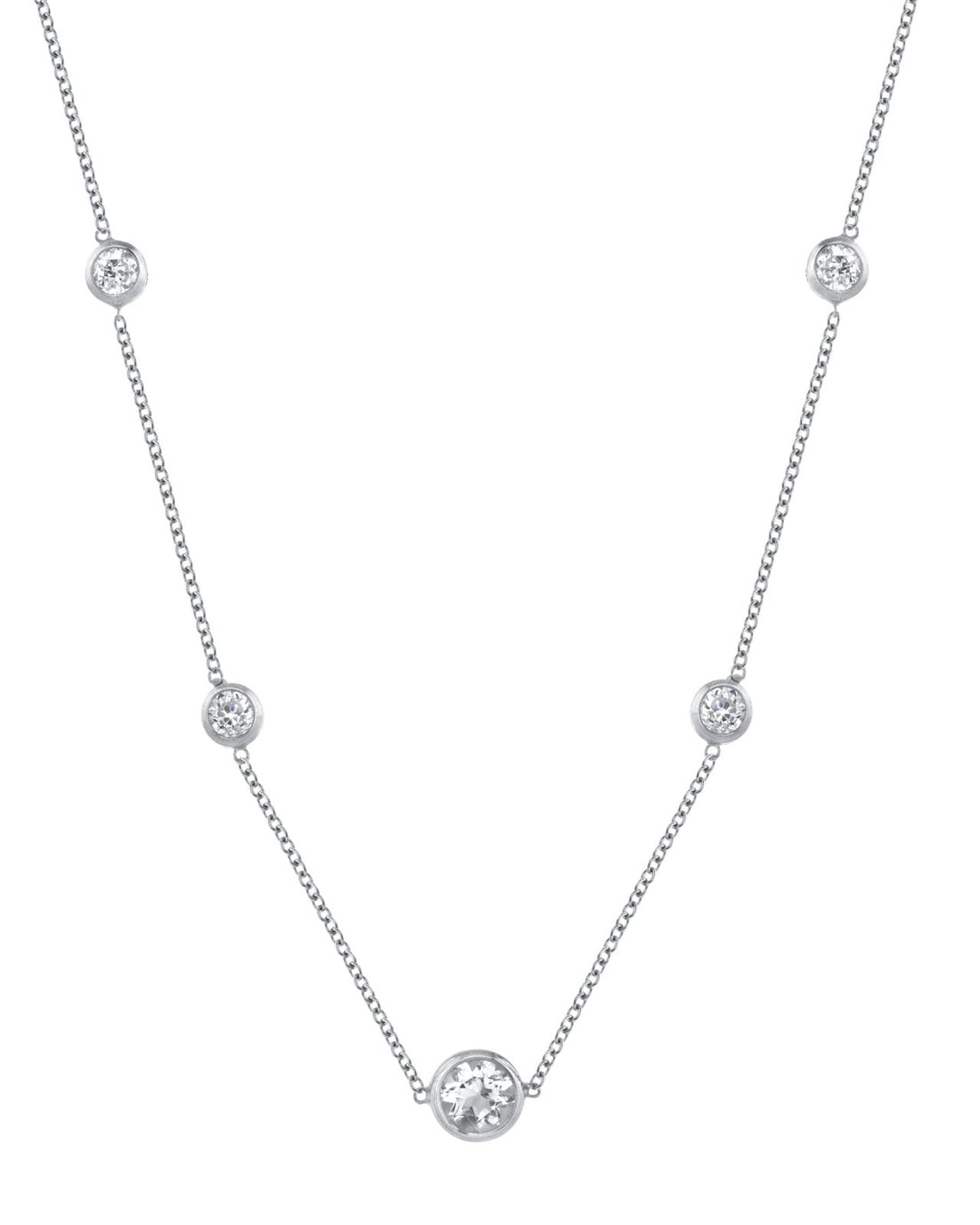 Elegance White Sapphires - Ele Keats Jewelry