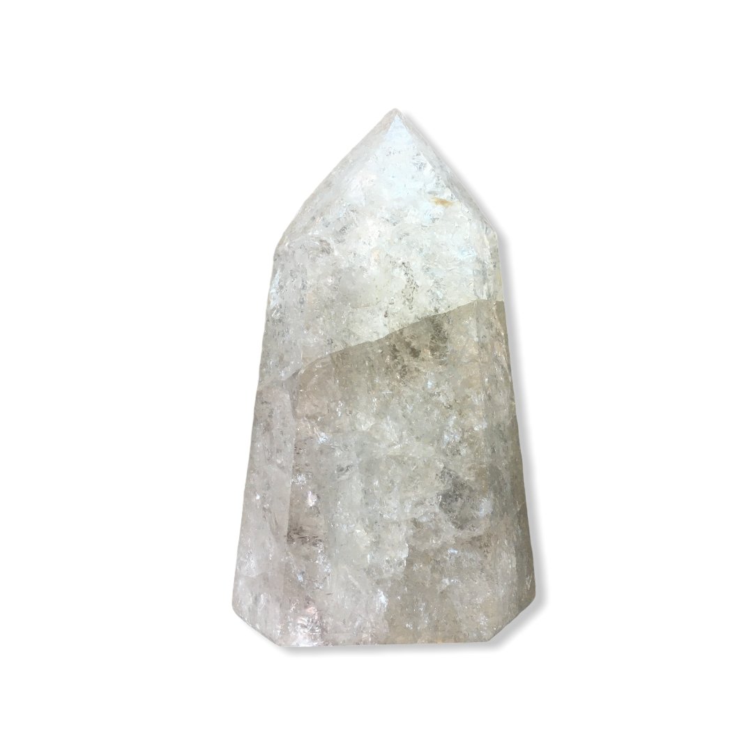Fire and Ice Quartz Point - Ele Keats Jewelry