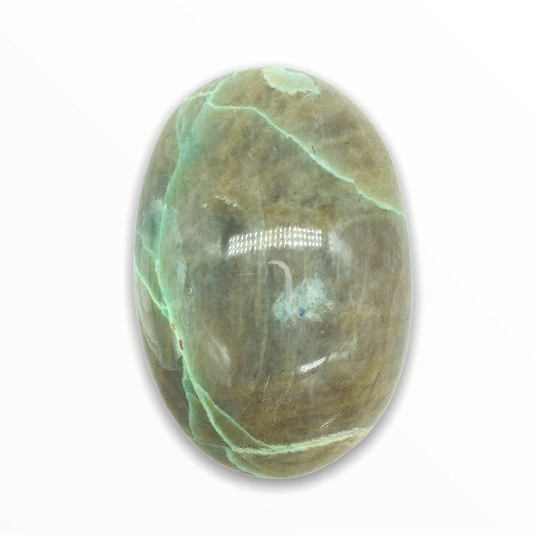 Garnierite Palm Stone - Ele Keats Jewelry