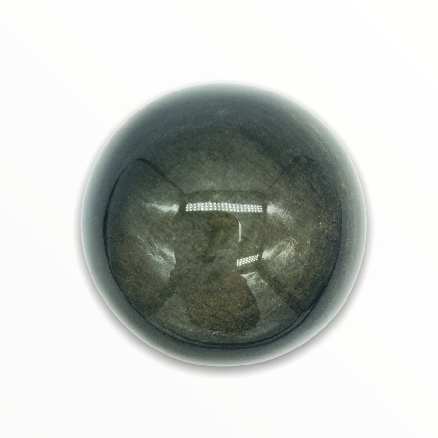 Golden Obsidian Sphere - Ele Keats Jewelry