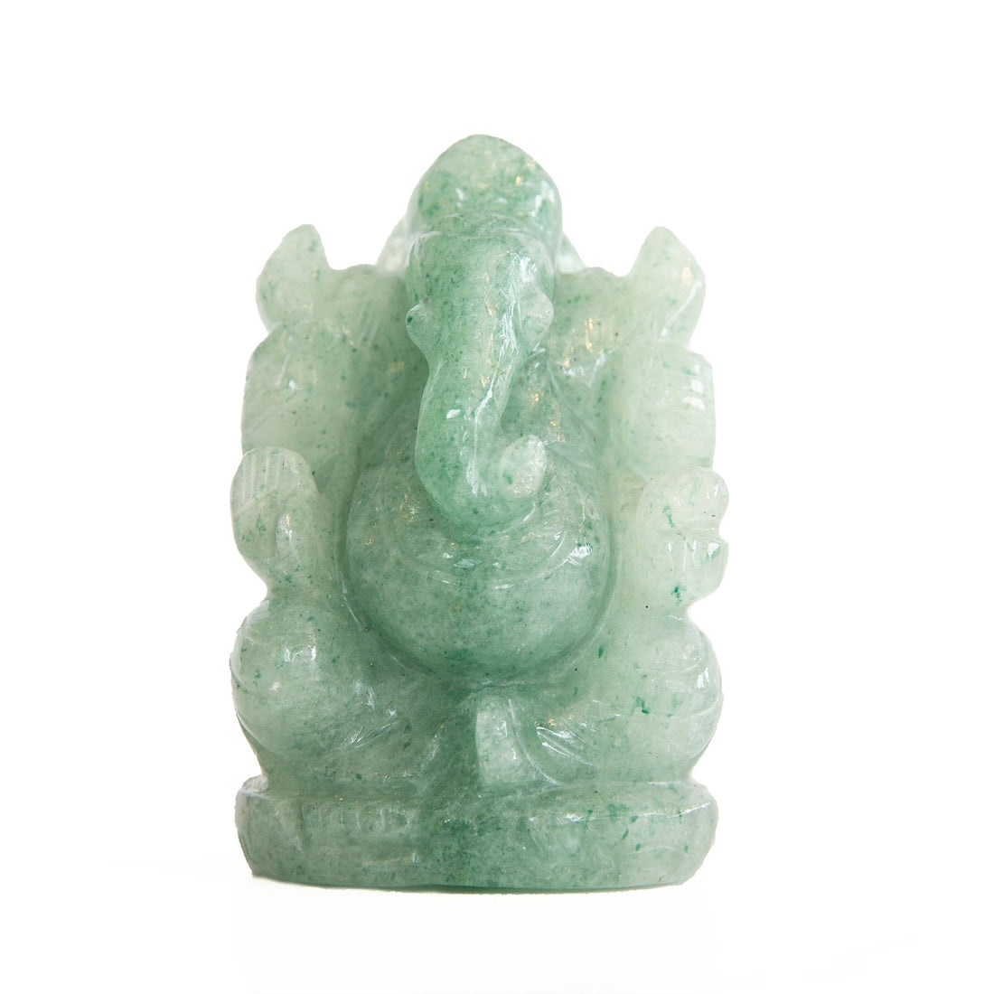 Green Aventurine Ganesh - Ele Keats Jewelry