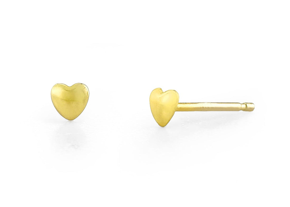 Heart Studs - Ele Keats Jewelry