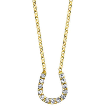 Horseshoe Necklace - Ele Keats Jewelry