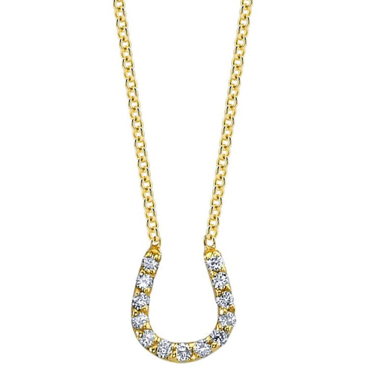 Horseshoe Necklace - Ele Keats Jewelry