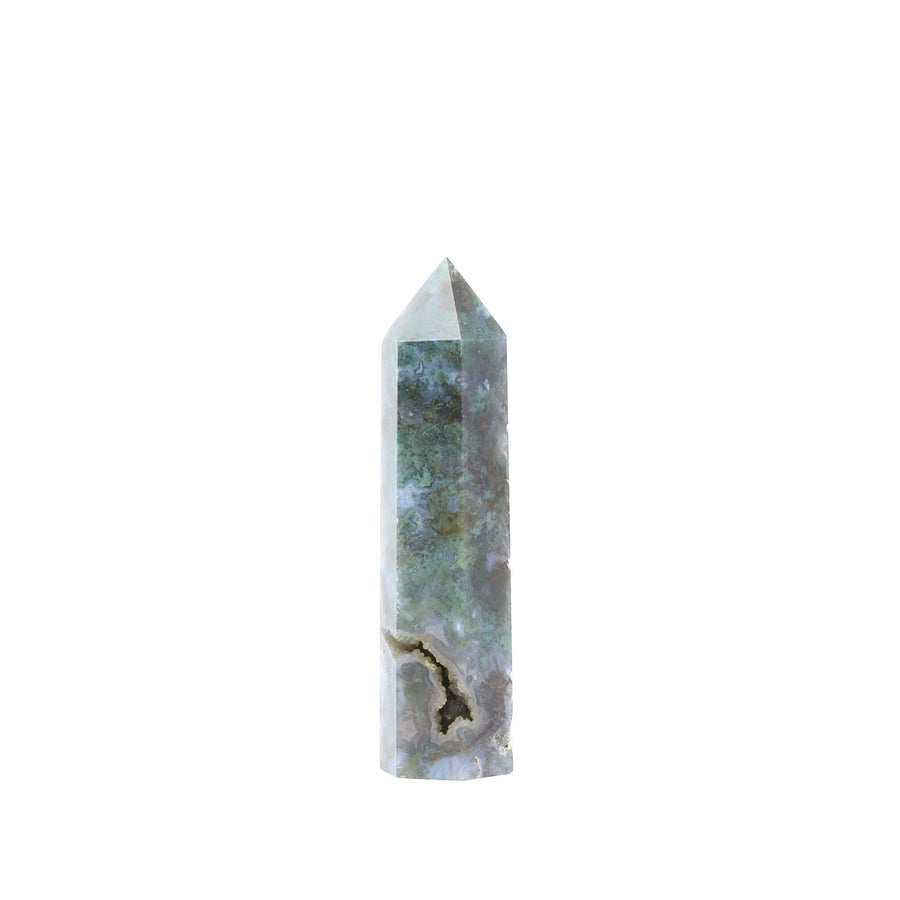 Moss Agate Point - Ele Keats Jewelry