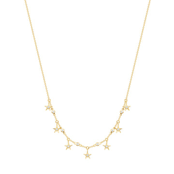 Now Starring Necklace with Diamonds