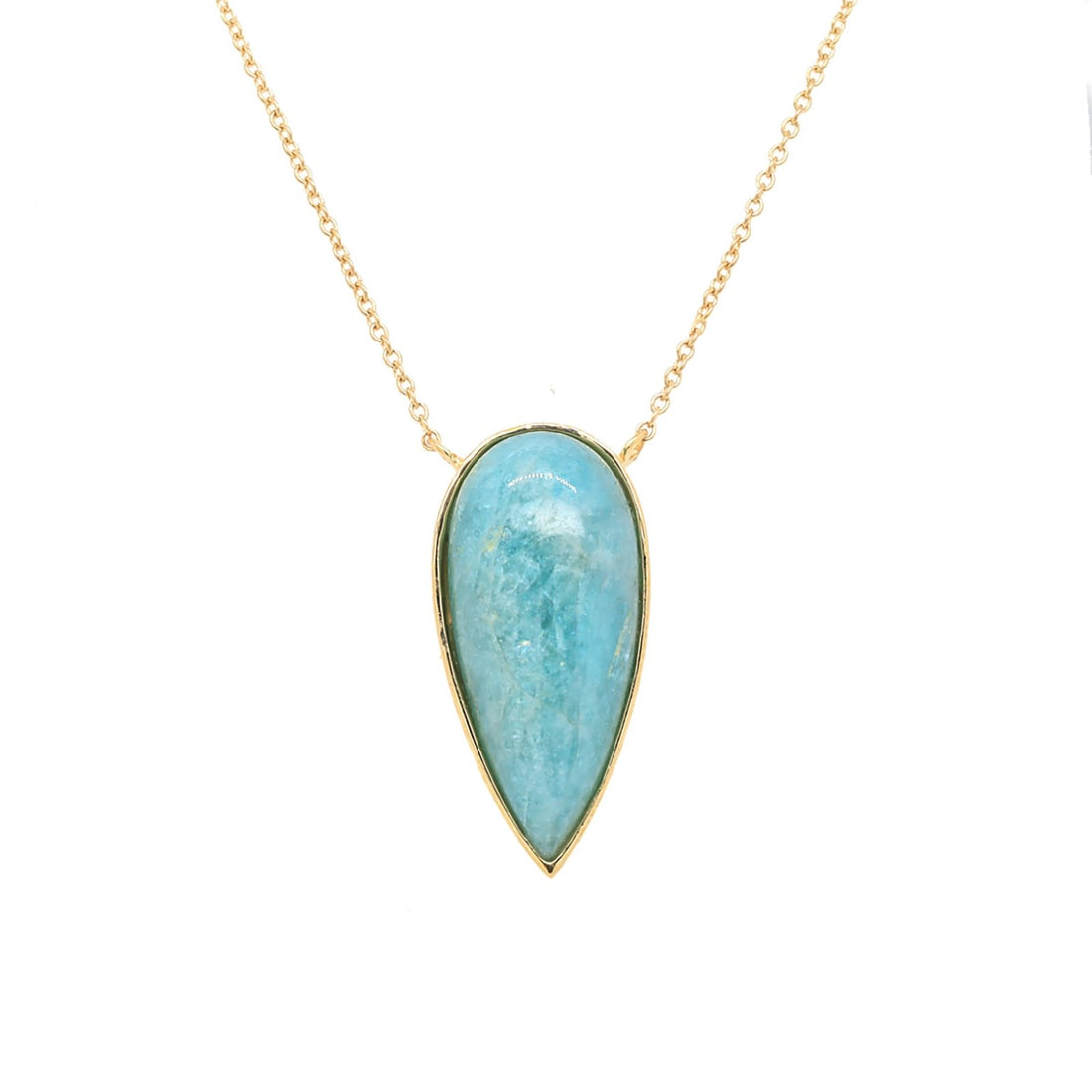 One of a Kind Amazonite Necklace - Ele Keats Jewelry