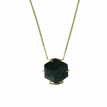 One of a Kind Black Tourmaline Necklace - Ele Keats Jewelry