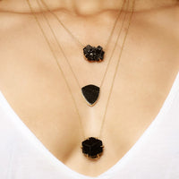 One of a Kind Black Tourmaline Necklace - Ele Keats Jewelry