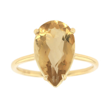 One of a Kind Citrine Ring - Ele Keats Jewelry