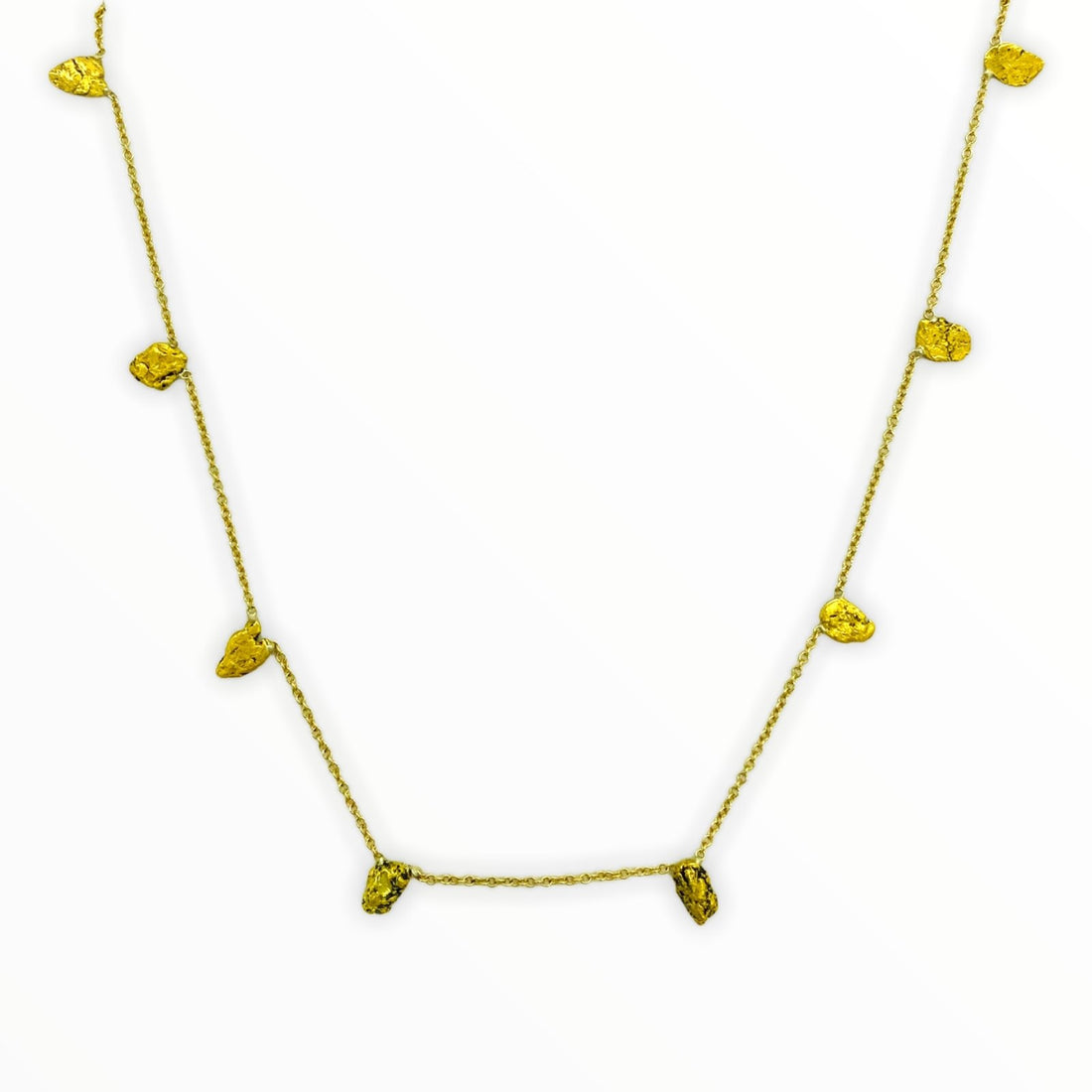 One of a Kind Gold Nugget Necklace - Ele Keats Jewelry