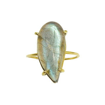 One of a Kind Labradorite Ring - Ele Keats Jewelry