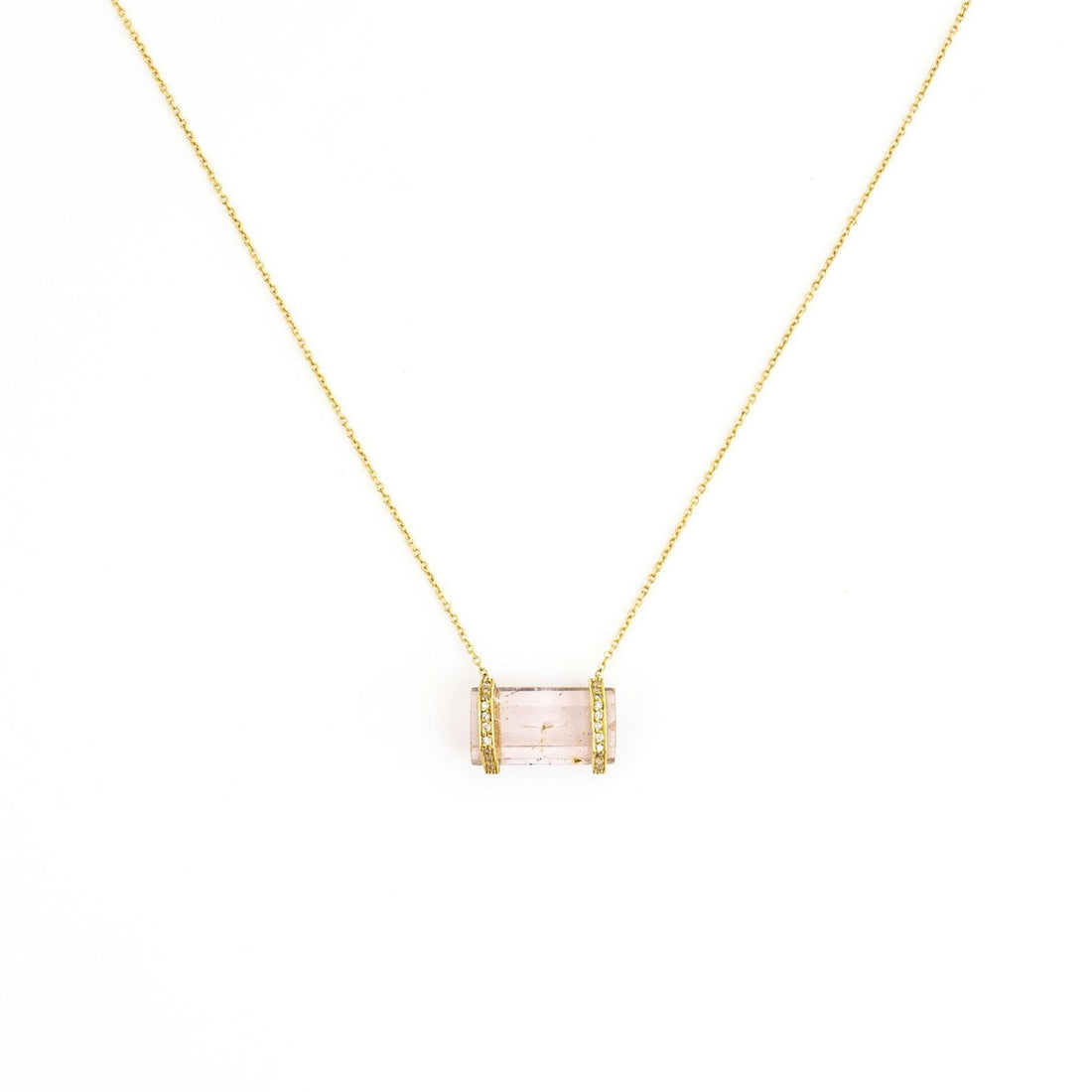 One of a Kind Morganite Necklace - Ele Keats Jewelry