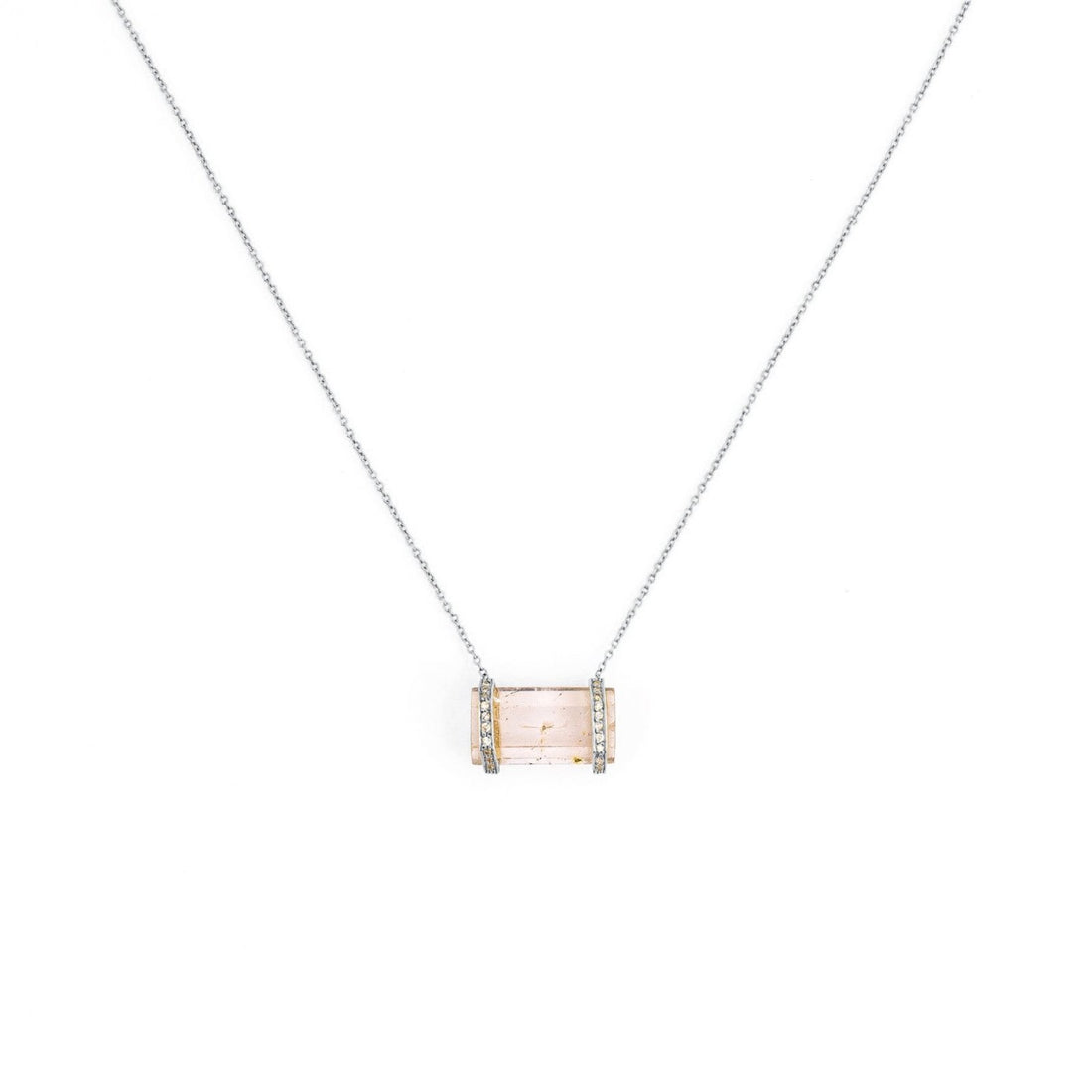 One of a Kind Morganite Necklace - Ele Keats Jewelry