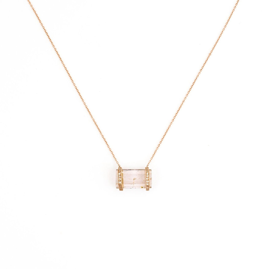 One of a Kind Morganite Necklace - Ele Keats Jewelry