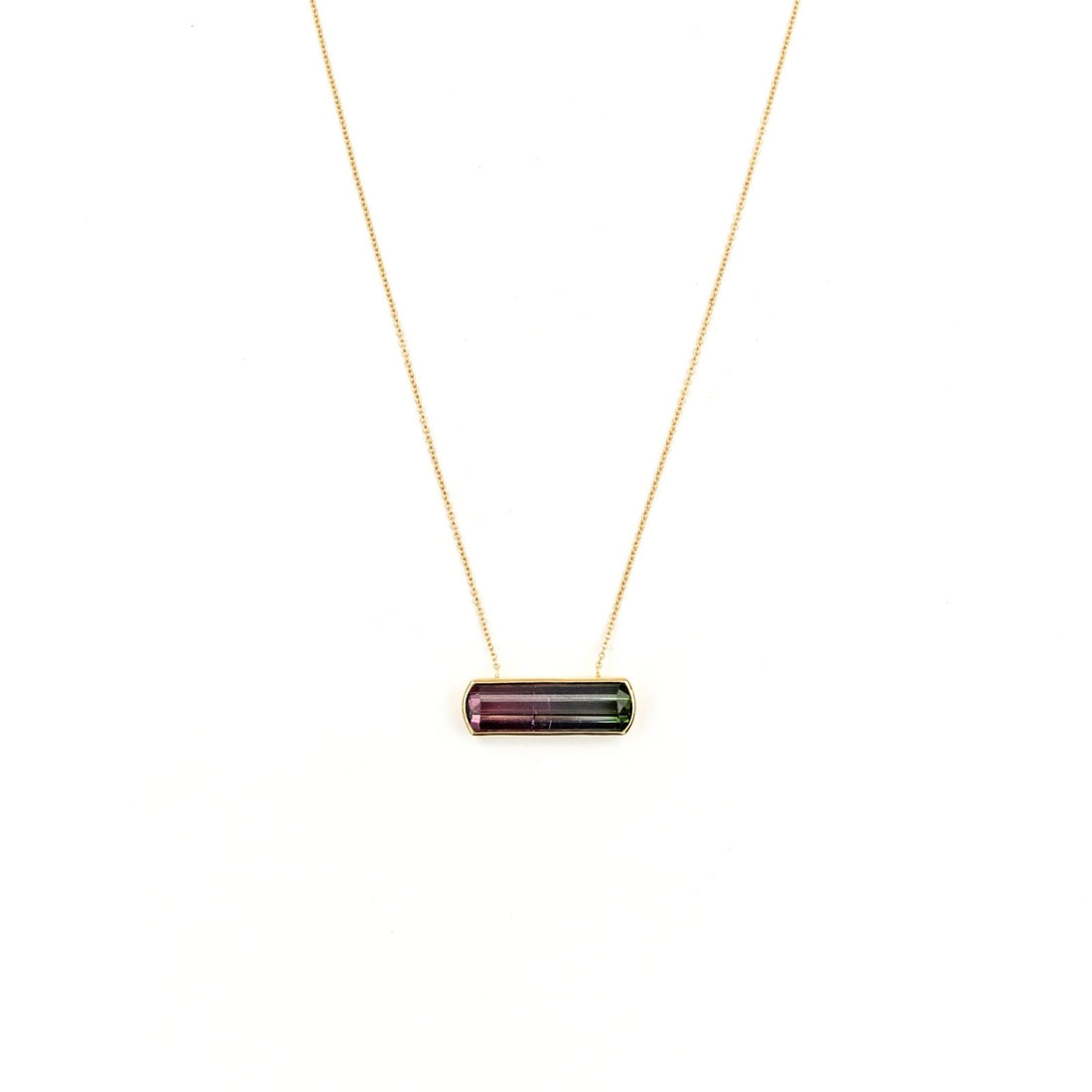 12.23 Carat Watermelon Tourmaline Necklace With Diamond Accents in 14k  White Gold Certified at 4400 - Etsy