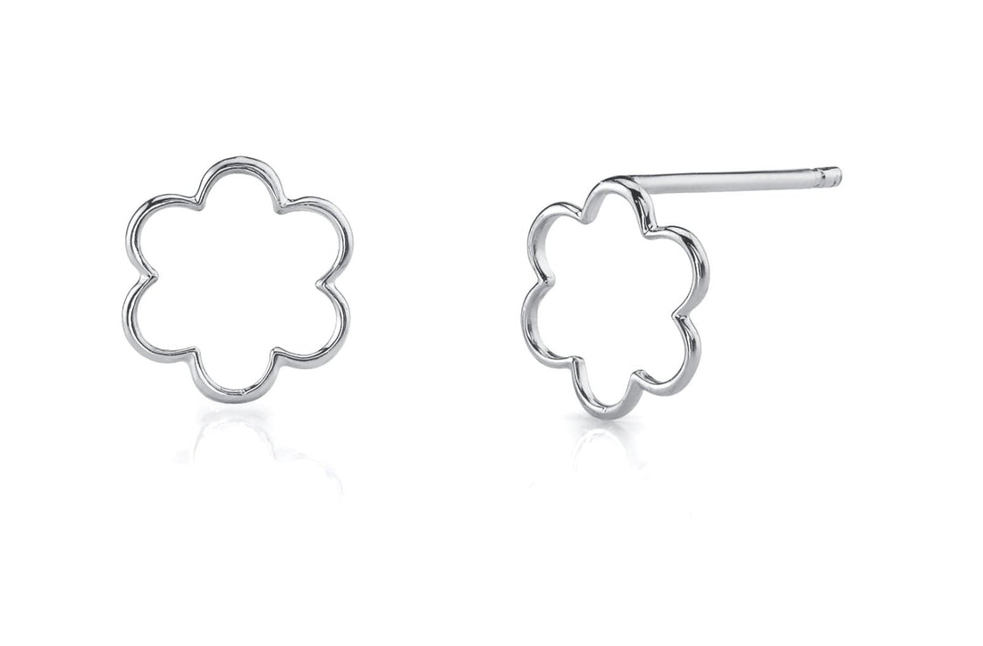 Open Flower Studs - Ele Keats Jewelry