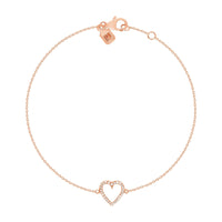 Open Heart Bracelet - Ele Keats Jewelry