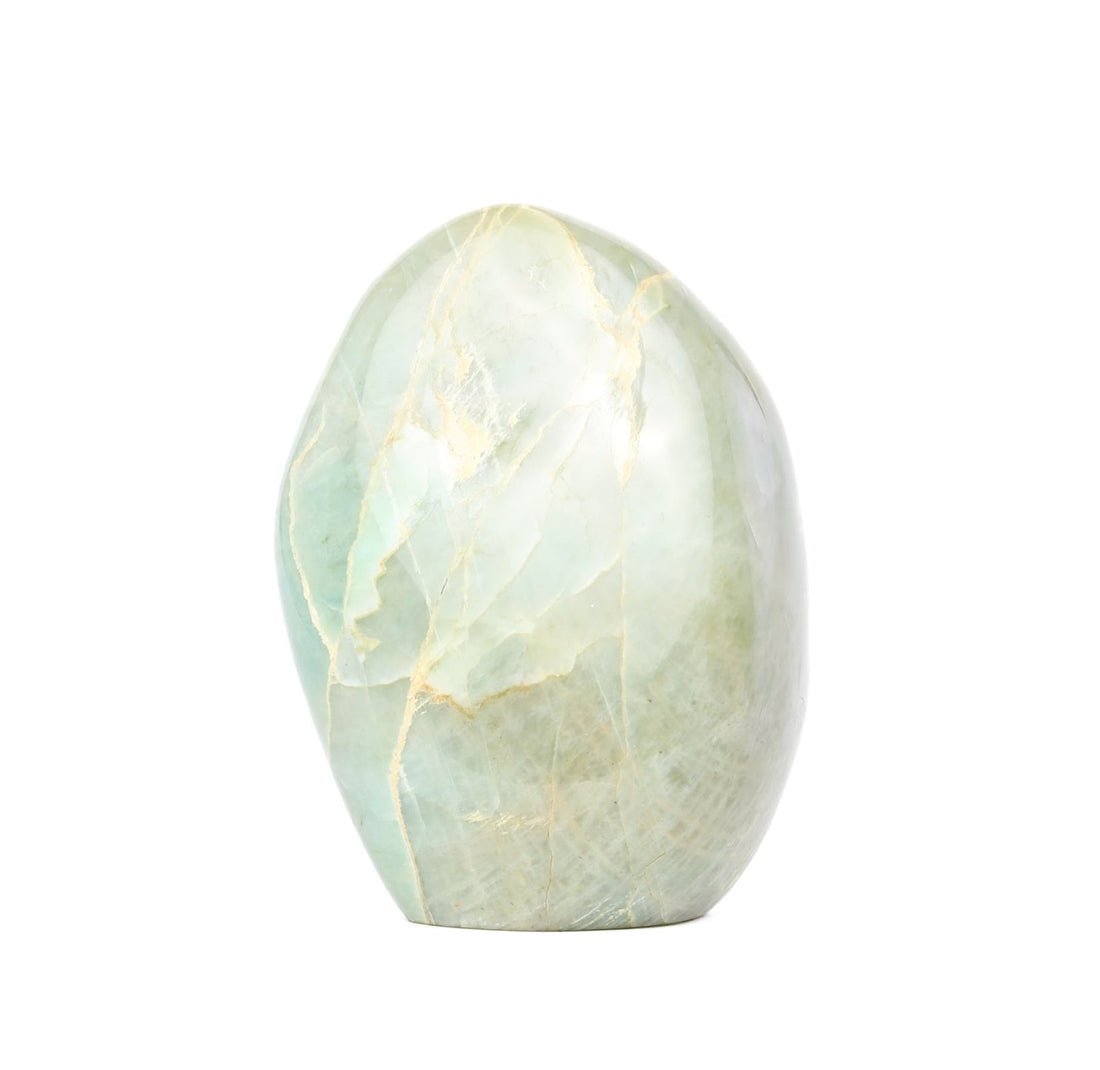 Pale Garnierite Freeform - Ele Keats Jewelry