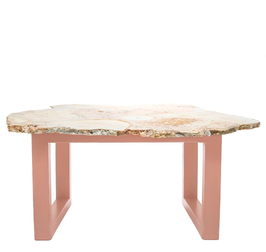 Pink Amethyst Crystal Table - Ele Keats Jewelry
